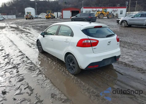 2013 Kia Rio Ex z USA, uszkodzony, nr VIN KNADN5A31D6239808
